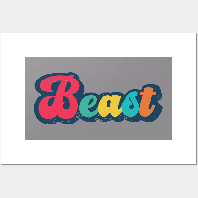 Beast In Color Wall Art by SharksOnShore